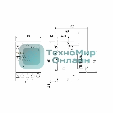 Контактор модульный WERKEL 40 A 4NO (3 мод.) W943M40O