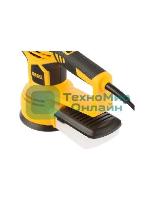 Эксцентриковая шлифовальная машина Denzel OS-125, 450 Вт, 6000-12000 об/мин