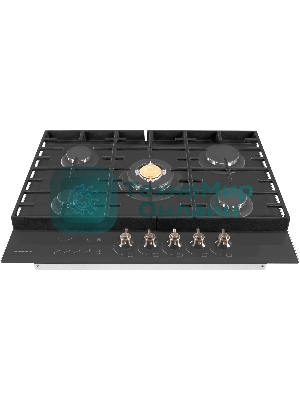 Варочная поверхность HIBERG VM 7155 B, черный