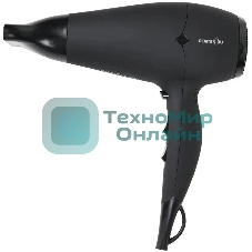 Фен Centek CT-2216 черный, 2000 Вт, ионизация