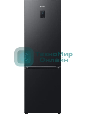 Холодильник Samsung RB34C675EBN/EF черный двухкамерный 230/114л морозилка снизу, No Frost