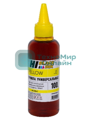 Чернила Hi-Black универсальные для Epson (Тип E-V1), Y, 0,1 л.