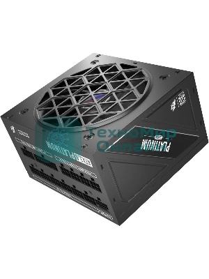 Блок питания 1STPLAYER NGDP Platinum (HA-1000BA3-BK), 1000Вт, 80 PLUS Platinum, 120мм, модульный, черный