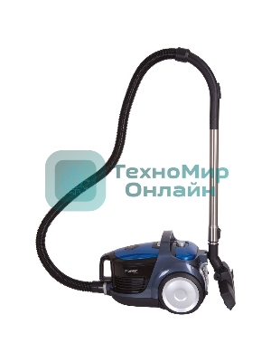 Пылесос Pioneer VC321C синий, 340/2000 Вт, уборка сухая, пылесборник контейнер 3.5 л