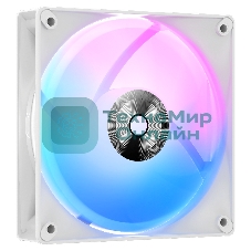 Вентилятор для корпуса Ocypus Delta F12 WH 3 IN 1, 120x120x25мм, 4-PIN PWM, 500-2000 RPM, 29 DBA MAX, HYDRO BEARING