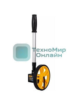 Измерительное колесо с механическим счетчиком Deli DL330060 150мм Точность:± 0,5%, значение деления:0,1 мм, Двухступенчатая алюминиевая масштабируемая рукоятка