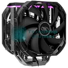 Кулер для процессора DEEPCOOL AS500 PLUS черный, 140 мм, алюминий/медь, 1200 об/мин, 29.2 дБ, 4 pin, 220 Вт, 164 мм
