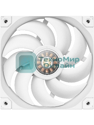 Вентилятор для корпуса DEEPCOOL FT12 белый, 120 мм, 2150 об/мин, 32 дБ, 4 pin