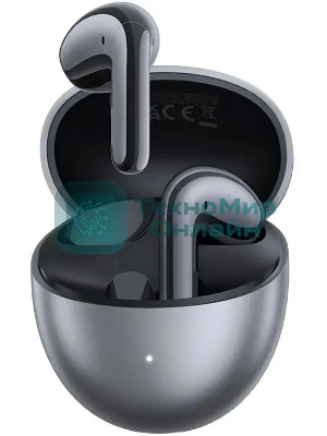 Наушники TWS Honor Choice S7 серый, вкладыши, Bluetooth, активное шумоподавление, до 9 ч