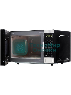 Микроволновая печь Horizont HSD254BX нержавеющая сталь/черный, 25 л, 850 Вт, переключатели - сенсор