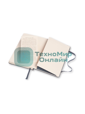 Блокнот Moleskine CLASSIC MM710B20 Pocket 90x140 мм, 192 страниц, линейка, твердая обложка, синий сапфир