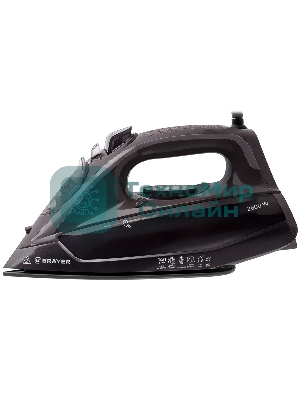 Утюг BRAYER BR4020 коричневый/черный, 2600 Вт, 25 г/мин, 140 г/мин, 380 мл