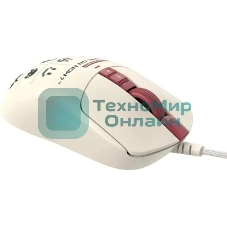 Мышь беспроводная/проводная A4Tech Bloody R72 Ultra Duo белый/красный/рисунок, 20000 dpi, USB Type-A/Type-C, радиоканал, кнопки-7