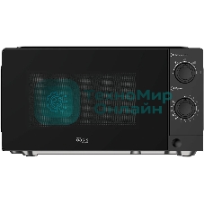 Микроволновая печь Oasis MW-70XB черный, 20 л, 700 Вт, переключатели - поворотный механизм