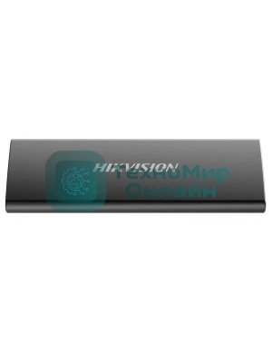 Внешний SSD Hikvision HS-ESSD-T200N, 512G, USB Type-C 3.1, R/W 450 МБ/с / 400 МБ/с, черный