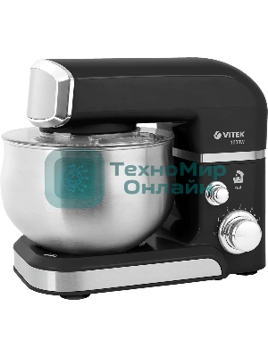Кухонная машина Vitek Midnight VT-4116 черный/стальной