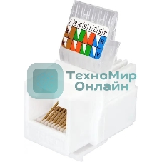 Модуль Suprlan 10-0312-1, Keystone RJ45 1 кат.5E UTP