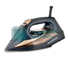 Утюг Endever DELTA-233 черный/золотой, 2400 Вт, 35 г/мин, 145 г/мин, 350 мл