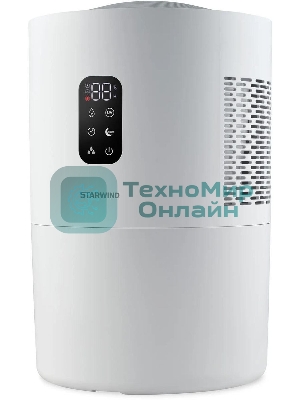 Мойка воздуха Starwind SAW5531 белый, 40 м², 4.5 л, фильтрация, ароматизация, гигростат