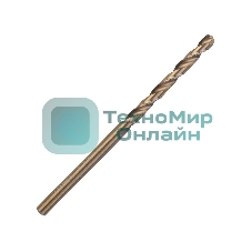 Сверло PATRIOT EXPERT по металлу, Р6М5К5, 3,5 мм, 1шт в блистере