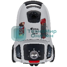 Пылесос IDEAL VC-2000 серый, 450/2000 Вт, уборка сухая, пылесборник мешок 2.3 л