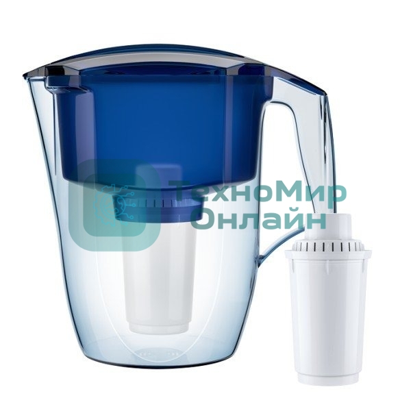 Кувшин Аквафор Гарри синий, +доп.модуль