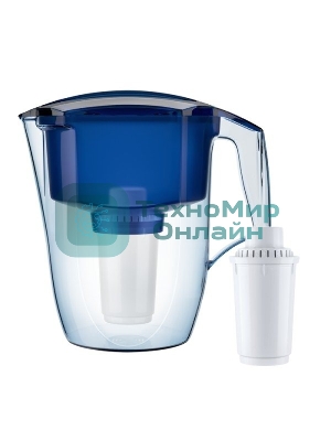 Кувшин Аквафор Гарри синий, +доп.модуль