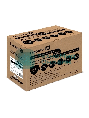 Стабилизатор напряжения ExeGate EX291729RUS Expert Turbo AST-1000 (1000ВА, вход 80-260В, двойная цифр. индикация вход/вых. напряжения, выход 220В±8%, КПД 98%, 5 уровней защиты, задержка, усиленный метал. корпус, 1*Schuko, RTL)