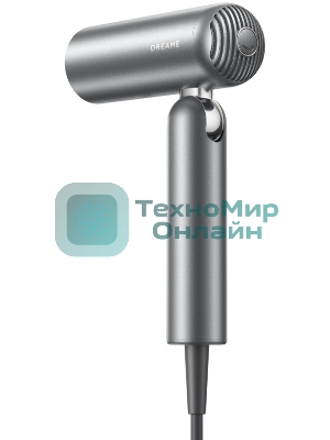 Фен Dreame Pocket High-speed AHD51 серый космос, 1300 Вт, компактный, ионизация