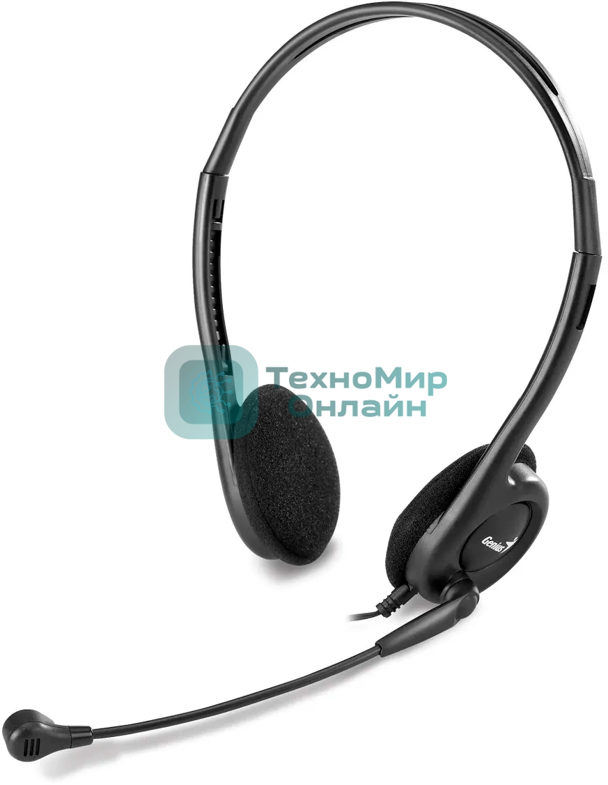 Гарнитура проводная Genius HS-200C + Single Jack Cable