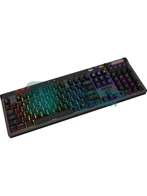 Клавиатура MSI STRIKE Pro W Silent механическая серый/черный USB Multimedia for gamer LED (подставка для запястий) (S11-43RU210-CLA)