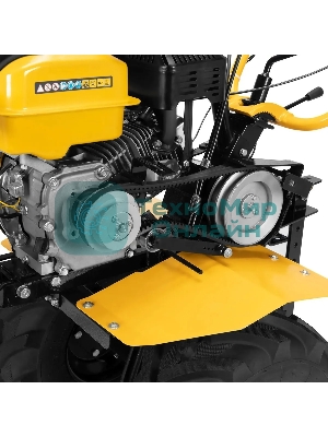 Мотоблок Denzel DPT-470S-PRO, 7 л.с., ремен.сцеп, фрез 3х4, ШОМ, передачи 4В/2Н