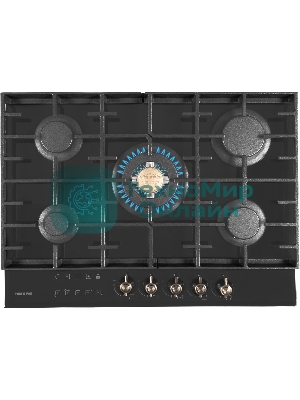 Варочная поверхность HIBERG VM 7155 B, черный