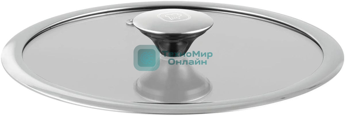 Крышка Rondell Modern RDA-1739, 26 см, руч. серый