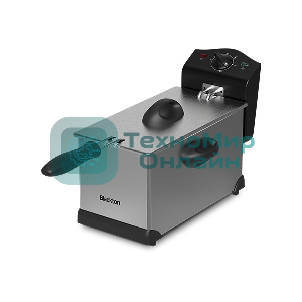 Фритюрница Blackton Bt DF1111 2000Вт, 3л стальной/черный