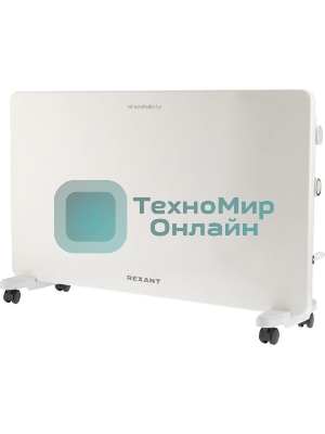 Конвектор электрический Rexant 60-0098, белый, 2000 Вт, 25 м2, механический термостат