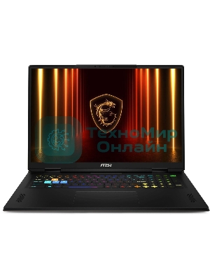 Ноутбук MSI Vector A18 HX A9WIG-218RU серый космос Ryzen 9 9955HX 32Gb SSD2Tb NVIDIA GeForce RTX 5080 16Gb 18