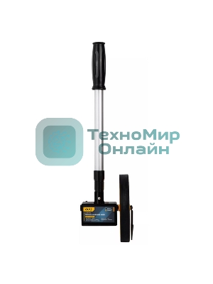 Измерительное колесо с механическим счетчиком Deli DL330060 150мм Точность:± 0,5%, значение деления:0,1 мм, Двухступенчатая алюминиевая масштабируемая рукоятка