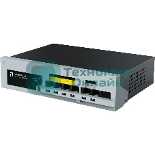Коммутатор Netis ST106PDI-2-65 6x100Мбит/с 4PoE 65W неуправляемый