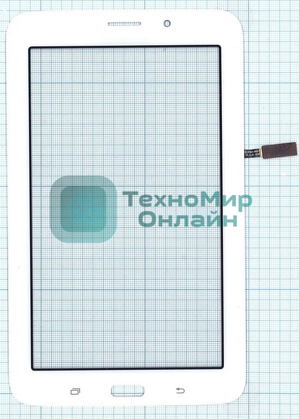 Сенсорное стекло (тачскрин) для Samsung Galaxy Tab 3 Lite 7.0 SM-T116 3G, белое