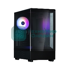Компьютерный корпус ZALMAN P10, MATX, черный, WINDOW, 2x3.5