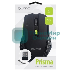 Мышь беспроводная Qumo Office Prisma Black M85 черный, 2400 dpi, радиоканал, USB, кнопки - 7