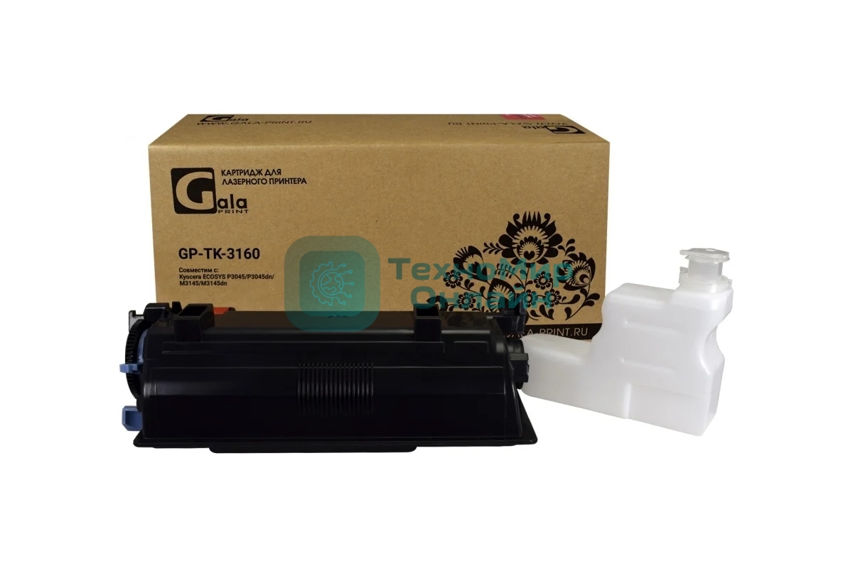 Картридж GalaPrint совместимый TK-3160 для Kyocera Ecosys P3045dn 12500к GP