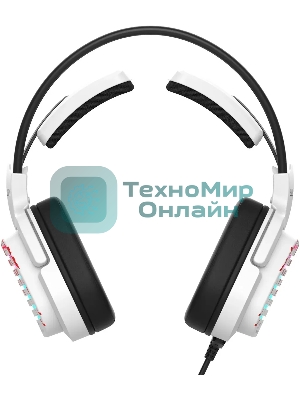 Гарнитура Bloody G565 белый, проводная, USB, подсветка