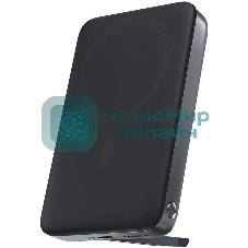 Портативный аккумулятор Aukey Magnetic2 10000 Qi2 черный