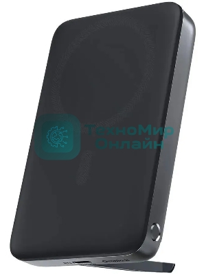 Портативный аккумулятор Aukey Magnetic2 10000 Qi2 черный