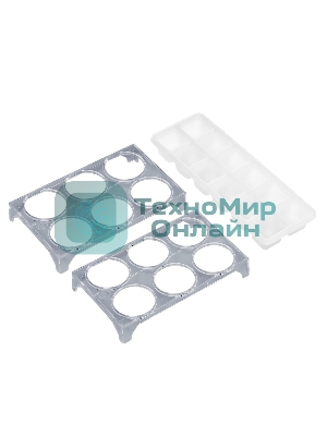 Встраиваемый холодильник Maunfeld MBF193NFFWGR Inverter белый двухкамерный 225/57 л морозилка снизу, NoFrost