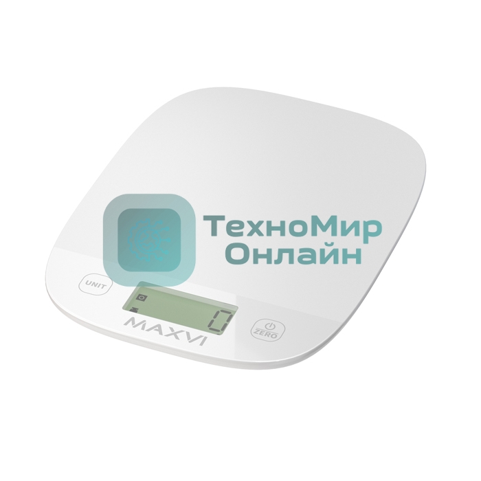 Весы кухонные Maxvi KS101P белый