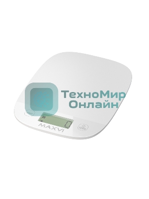 Весы кухонные Maxvi KS101P белый
