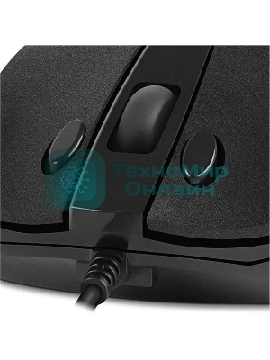 Мышь проводная SVEN RX-100 черный, 4000 dpi, USB, кнопки - 6